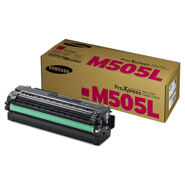 Samsung CLT-M505L Magenta OEM Toner Cartridge