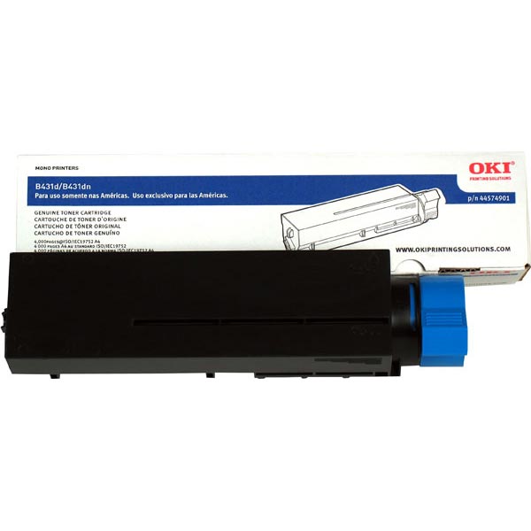 Okidata 44574901 Black OEM Toner Cartridge