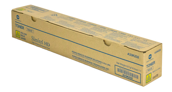 Konica Minolta A33K232 (TN-512Y) Yellow OEM Toner Cartridge