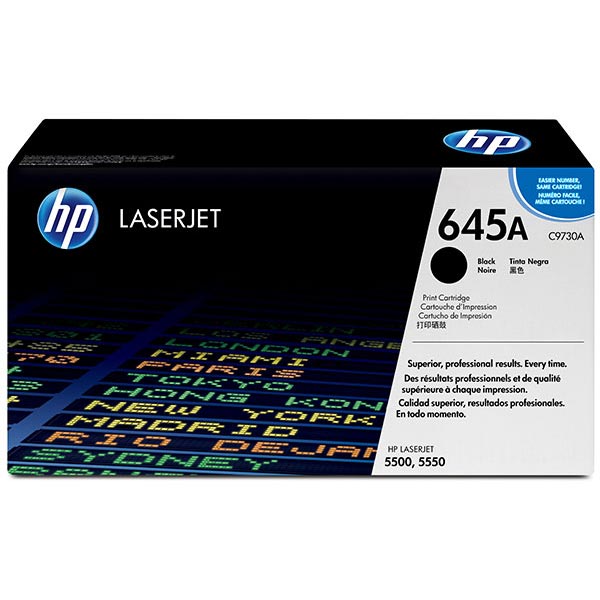 HP C9730A (HP 645A) Black OEM Toner Cartridge