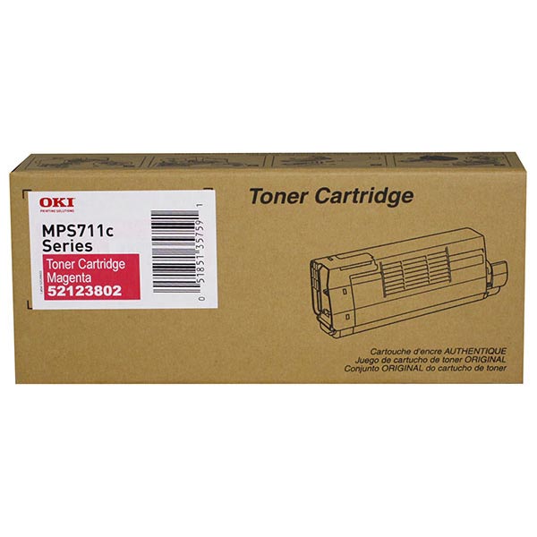 Okidata 52123802 Magenta OEM Toner