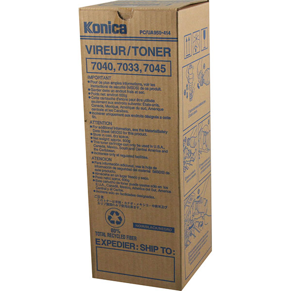 Konica Minolta 950-414 Black OEM Copier Toner