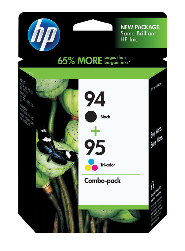 HP C9354FN (HP 94) Black / Tri-Color OEM Print Cartridge