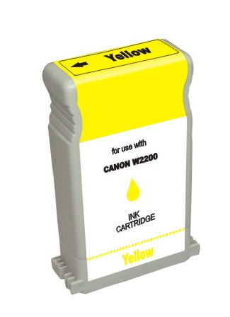 Premium Quality Yellow Inkjet Cartridge compatible with Canon BCI-1302Y