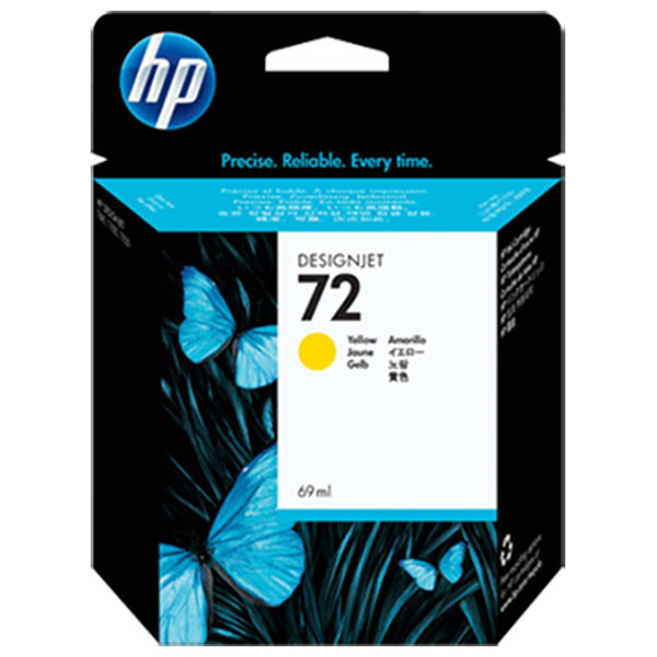 HP C9400A (HP 72) Yellow OEM Inkjet Cartridge